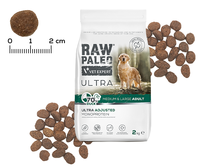 RAW PALEO ULTRA MEDIUM & LARGE ADULT DUCK